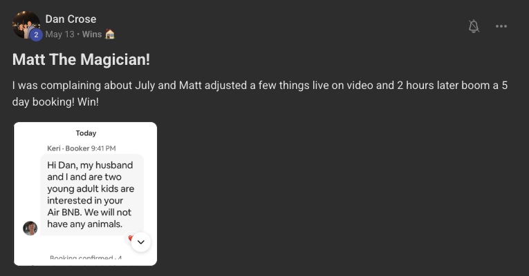 Dan Crose: Matt the magician