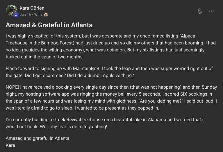Kara O’Brien: Amazed and grateful in Atlanta